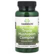 Фото товару Swanson, Triple Mushroom Complex, Гриби, 60 капсул
