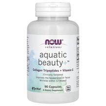 Solutions Aquatic Beauty+ Морской коллаген NOW Foods