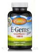 Фото товару Carlson, E-Gems Elite 1000 IU, Вітамін E Токофероли, 60 капсул