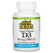 Фото товару Vegan Vitamin D3 50 mcg 2000, Вітамін D3 Холекальциферол, 90 капс