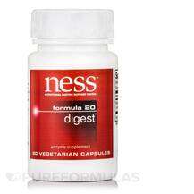 Ферменти Digest Formula 20 Ness Enzymes 90 капсул