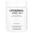 CodeAge, Липосомальный Цинк, Liposomal Zinc 50+, 100 капсул
