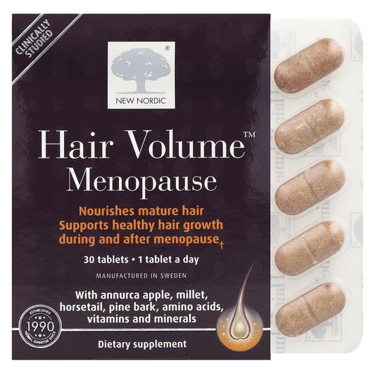 Основное фото товара Поддержка менопаузы, Hair Volume Menopause, 30 таблеток
