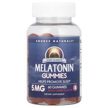Sleep Science Melatonin Gummies Mixed Berry 5 mg Мелатонин