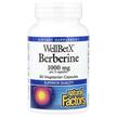 Natural Factors, Берберин, WellBetX Berberine 500 mg, 60 капсул