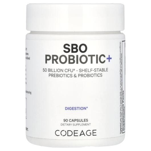 Основне фото товара Digestion SBO Probiotic+ 50 Billion CFU, Пробіотики, 90 капсул