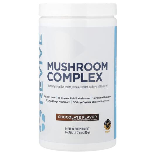 Основне фото товара Revive, Mushroom Complex Chocolate, Гриби, 345 г