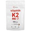 Фото товару Vitamin K2 MK-7 200 mcg, Вітамін K2, 300 капсул