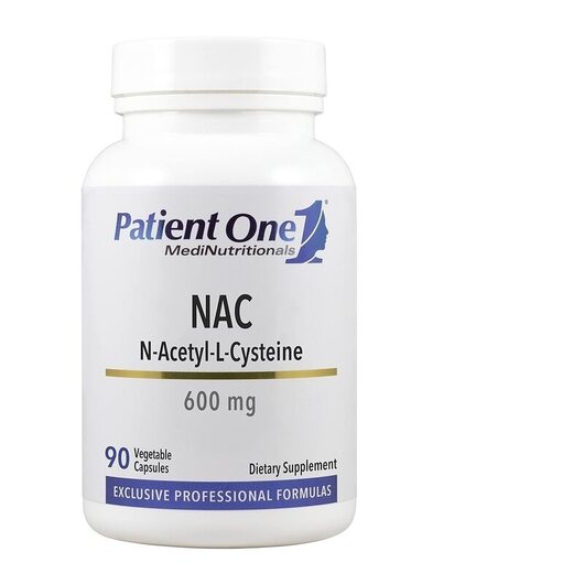 Основне фото товара NAC N-Acetyl-L-Cysteine 600mg, N-ацетилцистеїн, 90 капсул