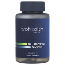 Женьшень Full Spectrum Ginseng ProHealth Longevity