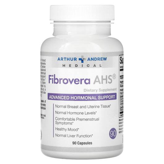 Основне фото товара FibroVera AHS, Підтримка гормонів, 90 капсул