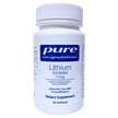 Pure Encapsulations, Lithium orotate 1 mg, Літій, 90 капсул