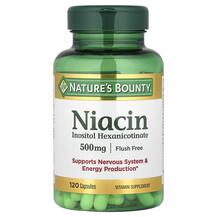Ніацин 500 мг Flush Free Niacin 500 mg Nature's