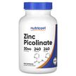 Nutricost, Цинк Пиколинат, Zinc Picolinate 30 mg, 240 капсул