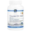 Фото товару Vitamin D3 5000 Orange 5000, Вітамін D3 Холекальциферол, 120 капс