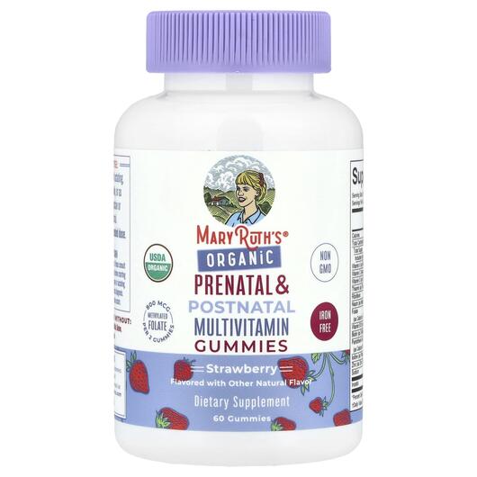 Основне фото товара Organic Prenatal & Postnatal Multivitamin, Вітаміни для вагіт