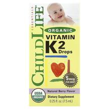 Вітамін К2 в краплях Organic Vitamin K2 Drops 12 мл