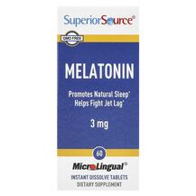 Melatonin 3 mg Мелатонин Superior Source 60 таблеток