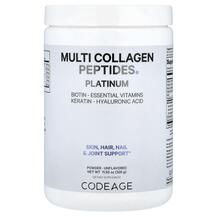 Platinum Multi Collagen Peptides Powder Unflavored 1 326 г