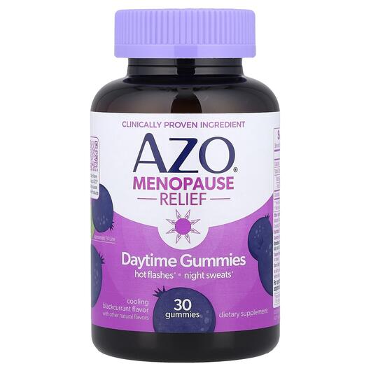 Основне фото товара Menopause Relief Daytime Gummies, Підтримка менопаузи, 30 таблето