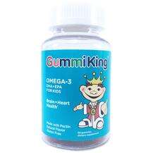 GummiKing, Omega-3 DHA & EPA for Kids, Омега-3 для детей Д...