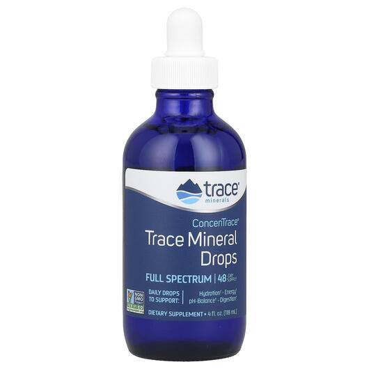 Основне фото товара ConcenTrace Trace Mineral Drops, Мінеральні добавки, 118 мл