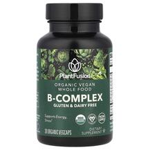 B-Complex B-комплекс PlantFusion 30 Organic VegCaps