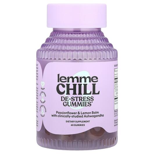 Основное фото товара Chill De-Stress Gummies Mixed Berry, Поддержка стресса, 60 таблет