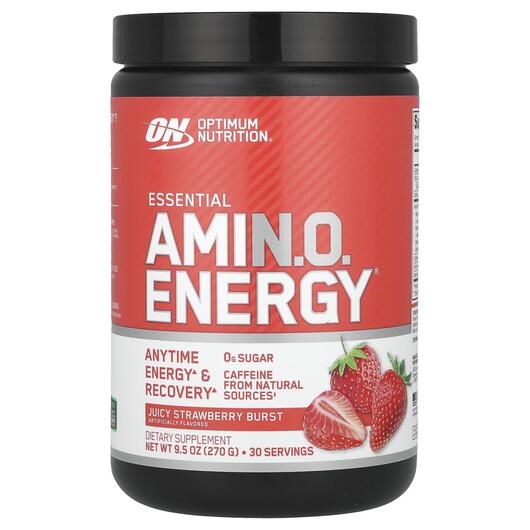 Основное фото товара Essential Amin.O. Energy Juicy Strawberry Burst, Аминокислоты, 27