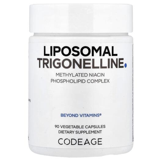 Основное фото товара CodeAge, Соевый лецитин, Liposomal Trigonelline, 90 капсул