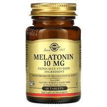 Мелатонін 10 мг Melatonin 10 mg Solgar 60 таблеток