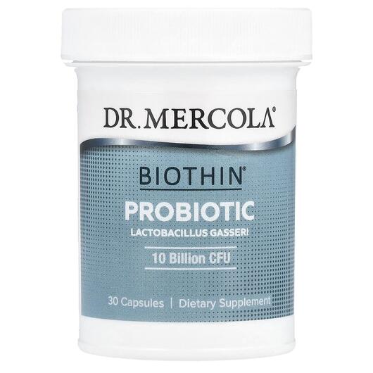 Основне фото товара Biothin Probiotic Lactobacillus Gasseri, Лактобактерії Гасері, 30