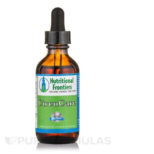 Основне фото товара Nutritional Frontiers, CircuCare Tincture, Кардіо комплекс, 60 мл