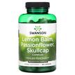 Фото товару Lemon Balm Passionflower Skullcap Complex, Пасифлора, 180 капсул