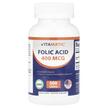 Фото товару Vitamatic, Folic Acid, Вітамін B9 Фолієва кислота, 500 таблеток