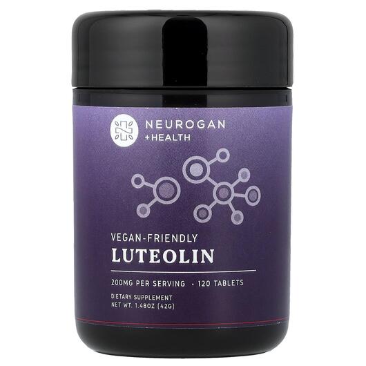 Основне фото товара Neurogan Health, Luteolin, Лютеолін, 120 таблеток