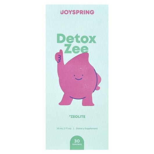 Основне фото товара Joy Spring, Detox Zee, Цеоліт, 30 мл