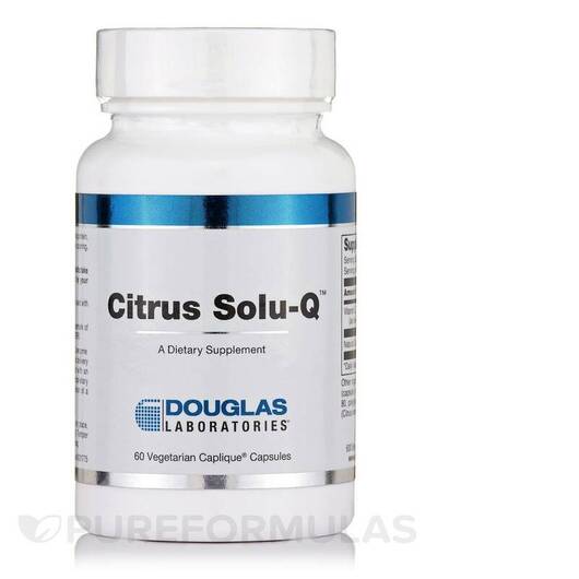 Основне фото товара Citrus Solu-Q, Коензим CoQ10, 60 Caplique Capsules