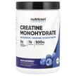 Фото товару Nutricost, Creatine Monohydrate Blue Raspberry, Креатин, 500 г