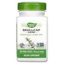 Skullcap Herb 425 mg Шлемник 425 мг Nature's Way