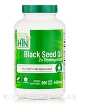 Black Seed Oil 500 mg 2% Thymoquinone Cold Pressed