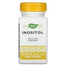 Інозітол 500 мг Inositol Nature's Way 100 капсул