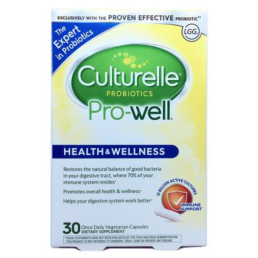 Основне фото товара Culturelle, Pro-Well Health & Wellness, Пробіотики, 30 капсул