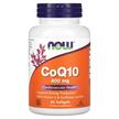 NOW, CoQ10 400 mg, Коензим CoQ10 400 мг, 60 капсул