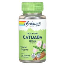 Катуаба True Herbs Catuaba 930 mg Solaray 100 капсул