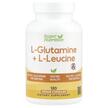 Фото товару Super Nutrition, L-Glutamine + L-Leucine, L-Глутамін, 120 капсул