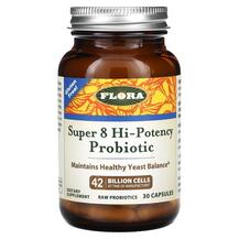 Super 8 Hi-Potency Probiotic Пробиотики Flora