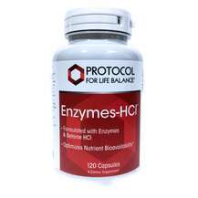Protocol for Life Balance, Enzymes-HCI, Травні ферменти, 120 к...