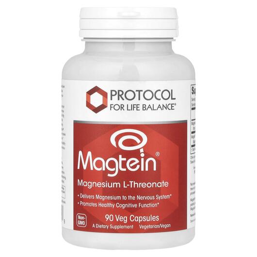 Основне фото товара Protocol for Life Balance, Protosorb Magnesium, Магній, 90 капсул