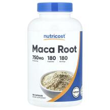 Maca Root Мака Nutricost 180 капсул